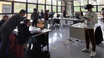 24-04-2023 Test sprzętu VR w laboratorium
